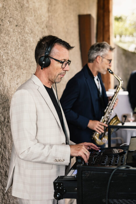 DJ Alex & Rupi on the Sax