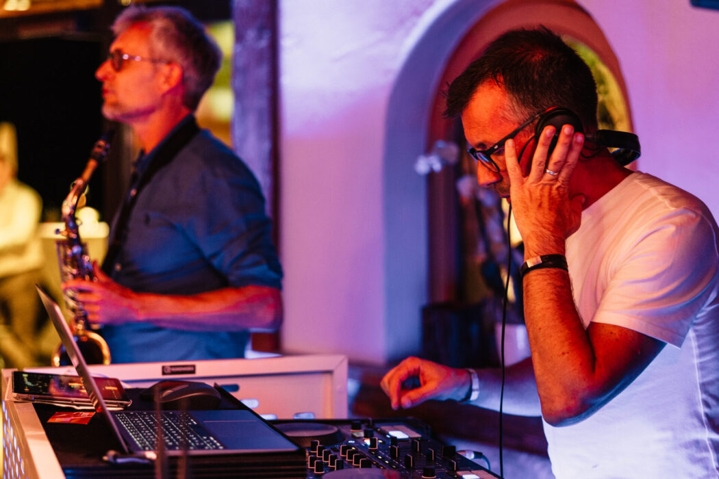 DJ Alex & Rupi on the Sax